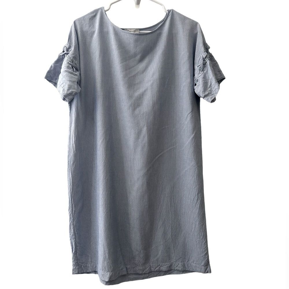 Madewell denim style slip on dress